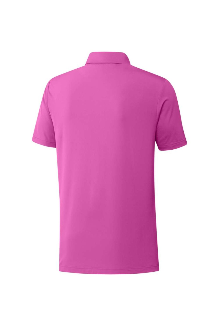 Shirts * | Adidas Ultimate365 Solid Golf Polo Shirt Gm4134 Screaming Pink