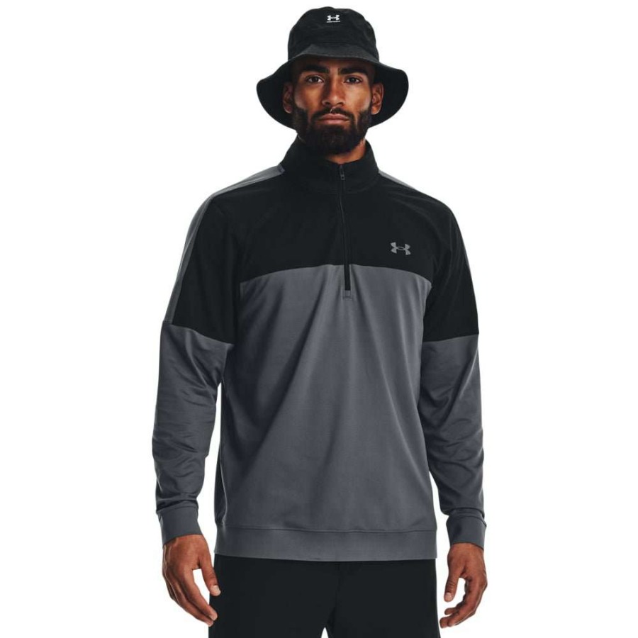 Mid Layers * | Under Armour Storm Half Zip Mid Layer 1377398 Grey 012