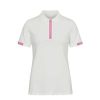 Polo Shirts * | Rohnisch Ladies Abby Golf Polo Shirt 111500 White