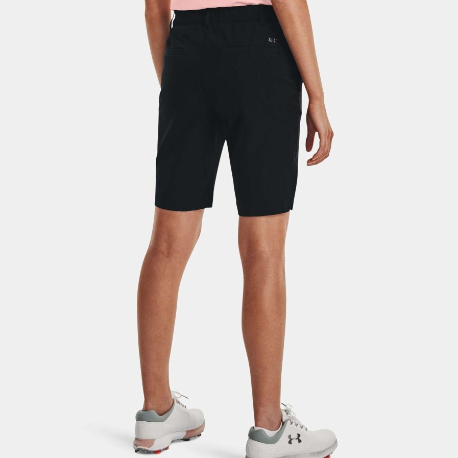 Shorts & Skorts * | Under Armour Ladies Link Golf Shorts 1362774 Black 001