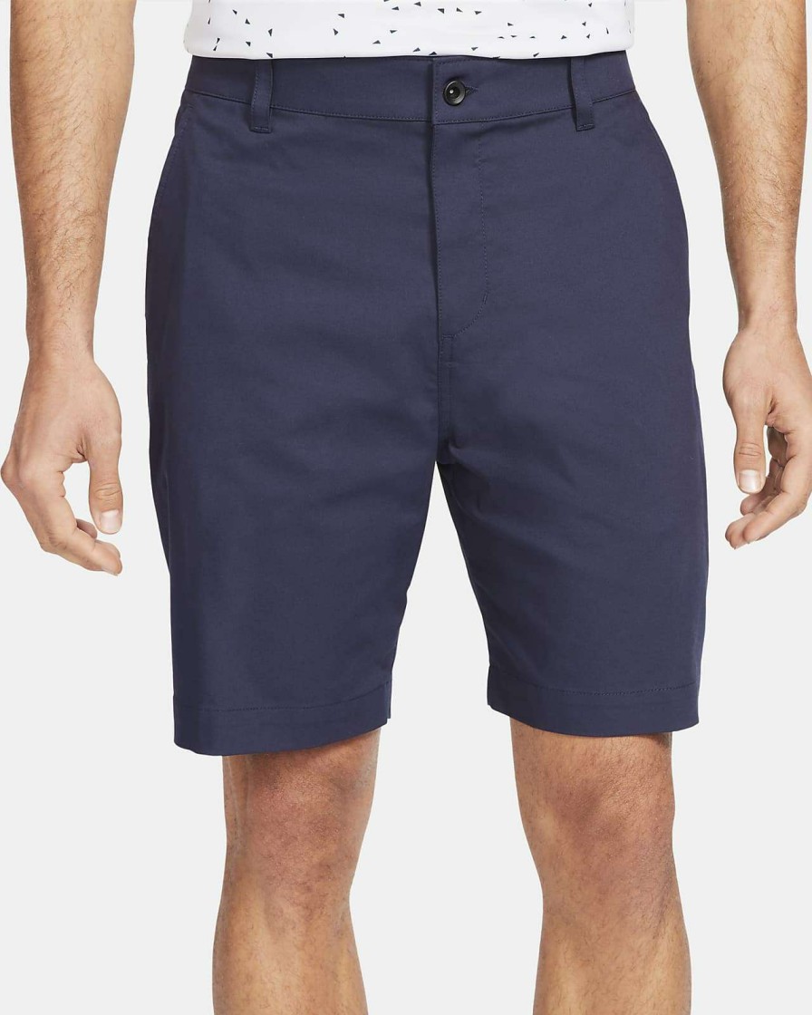 Shorts * | Nike Dri-Fit Uv Chino Golf Shorts Da4142 Obsidian 451