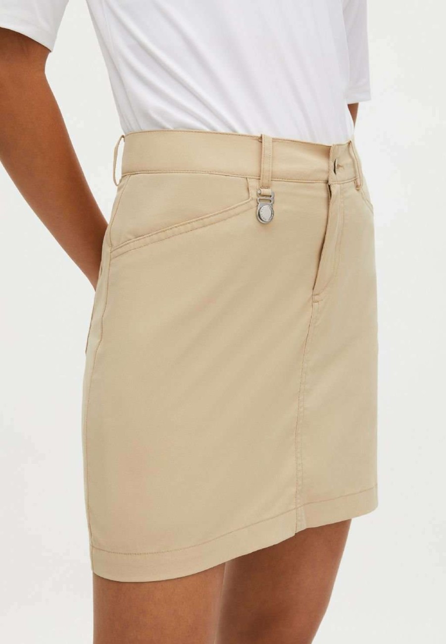 Shorts & Skorts * | Rohnisch Ladies Seon Golf Skort 110975/6 Safari