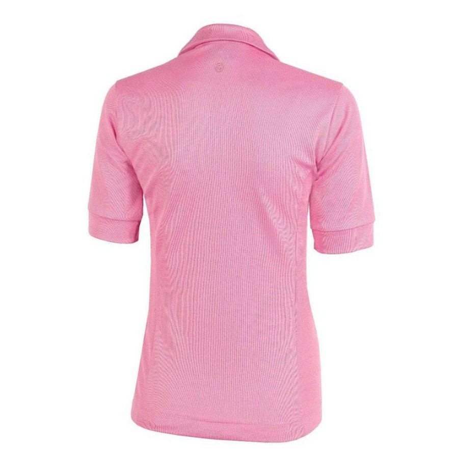 Polo Shirts * | Galvin Green Ladies Myrtle V8+ Golf Polo Shirt G8959 Blush Pink 90