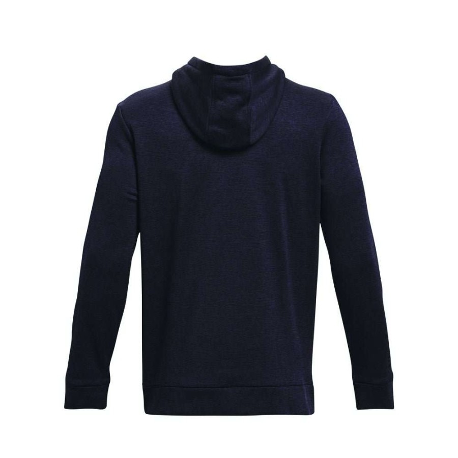 Mid Layers * | Under Armour Armour Fleece Twist Golf Hoodie 1373354 Navy 410