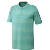 Shirts * | Adidas Golf Primeknit Golf Shirt Gm6834 Bahia Mint/Acid Mint