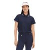 Polo Shirts * | Rohnisch Ladies Miriam Golf Polo Shirt 111519 Navy