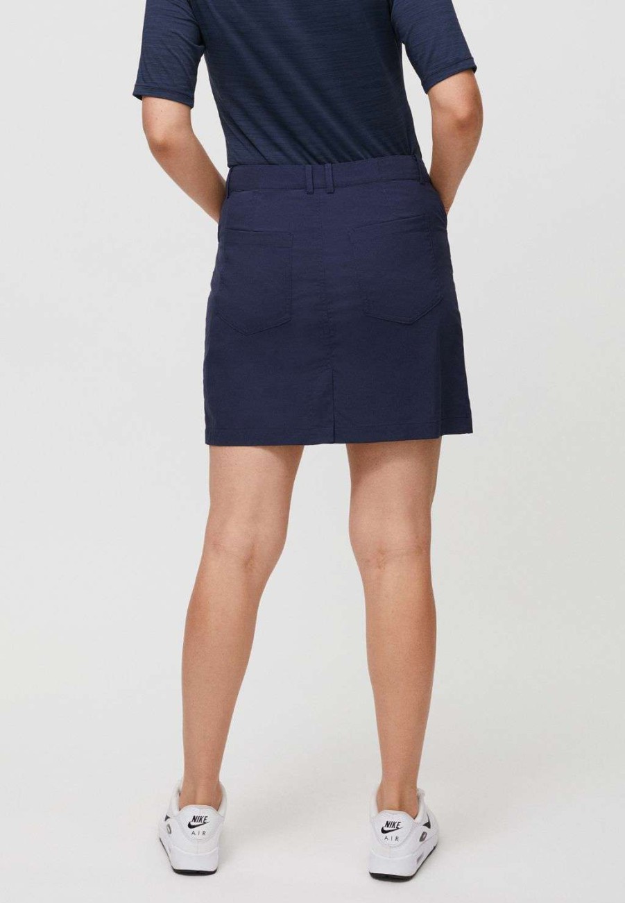 Shorts & Skorts * | Rohnisch Ladies Seon Golf Skort 110975/6 Navy S014