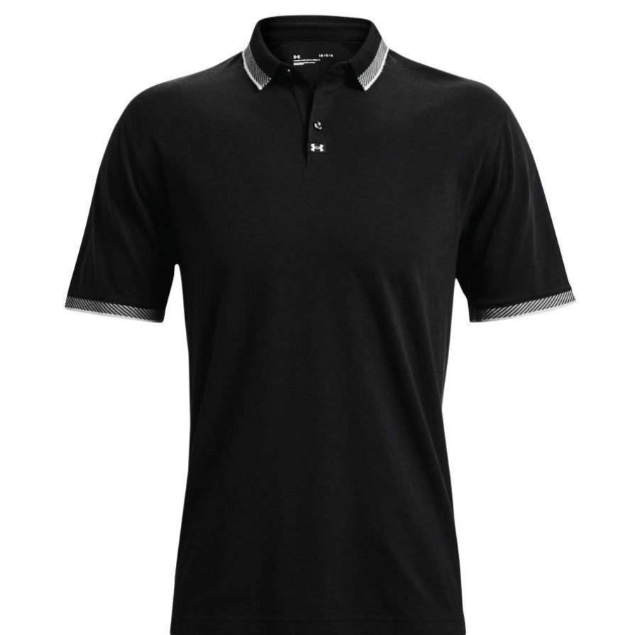 Shirts * | Under Armour Ace Golf Polo Shirt 1370099 Black 001