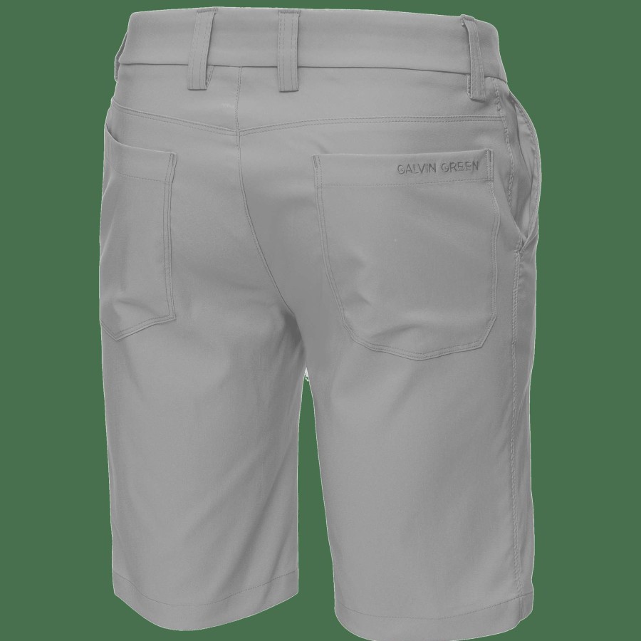 Shorts * | Galvin Green Percy Ventil8+ Golf Shorts G1184 Light Grey 17