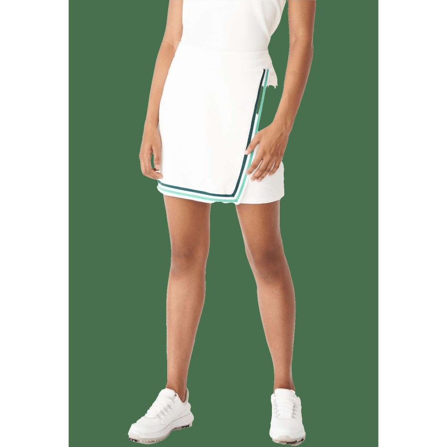 Shorts & Skorts * | Rohnisch Ladies Jin Wrap Golf Skort 110984 White