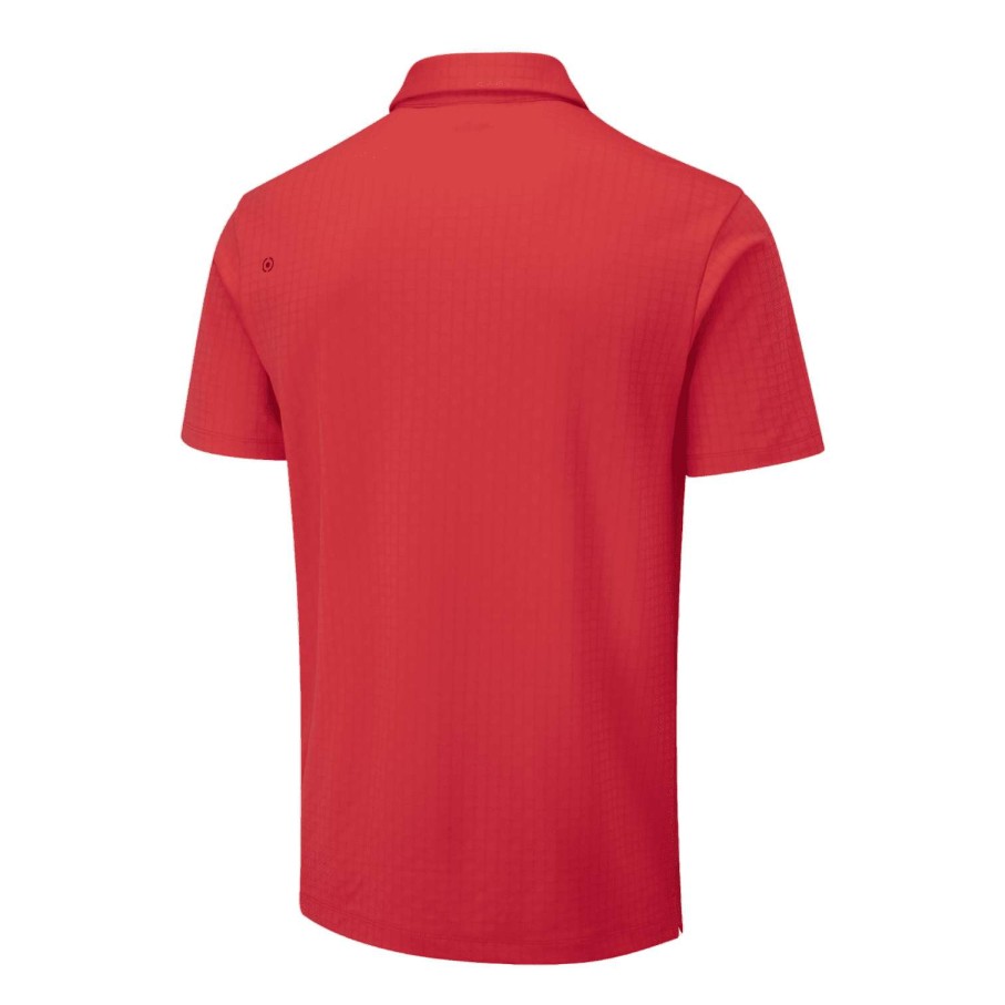 Shirts * | Ping Cillian Golf Polo Shirt P03574 Poppy 900