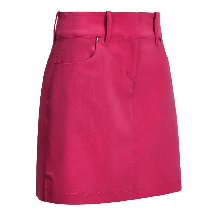 Shorts & Skorts * | Callaway Ladies Coolmax Golf Skort Cgbsa092 Virtual Pink 677