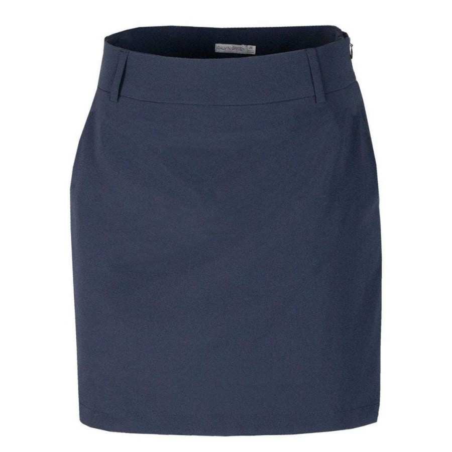 Shorts & Skorts * | Galvin Green Ladies Nour V8+ Golf Skort G2184 Navy 33