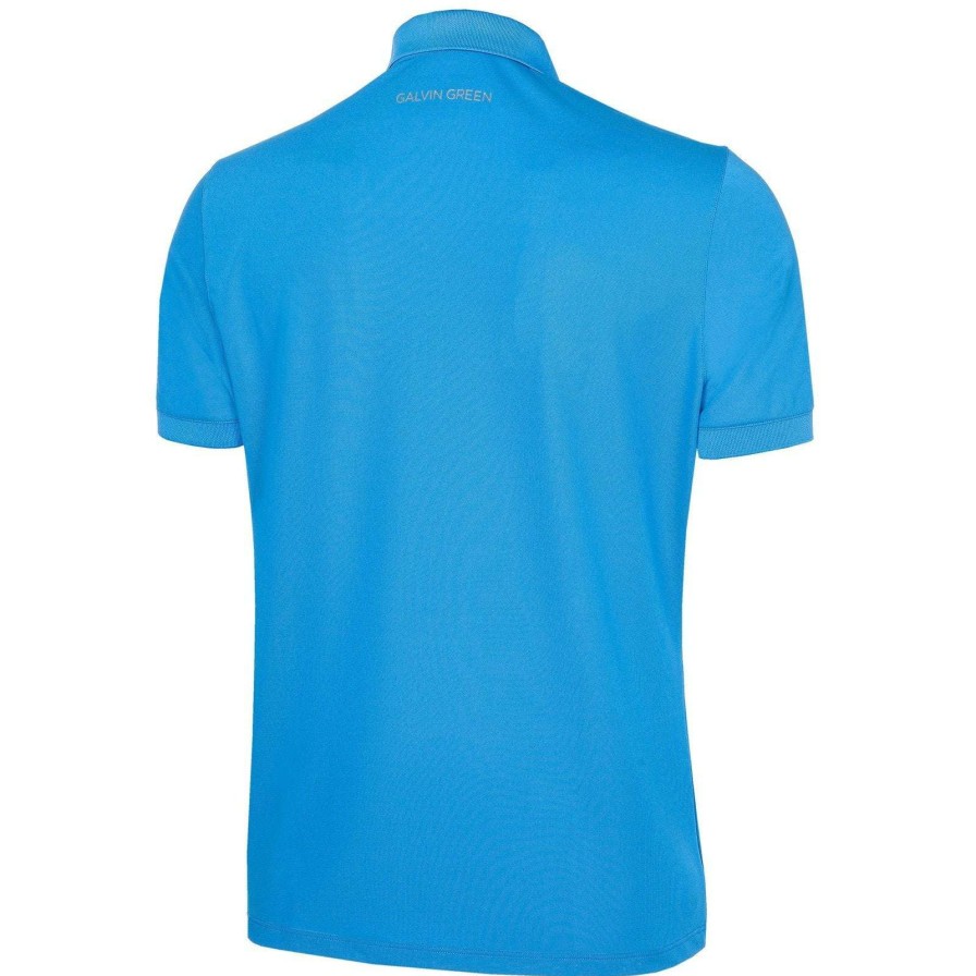 Shirts * | Galvin Green Max Tour Golf Polo Shirt S1177 Blue 66