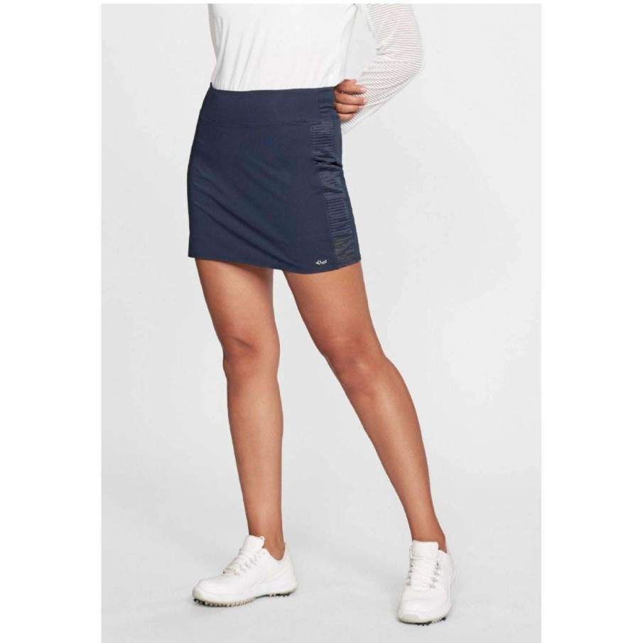 Shorts & Skorts * | Rohnisch Ladies Miko Golf Skort 110593 Navy S014