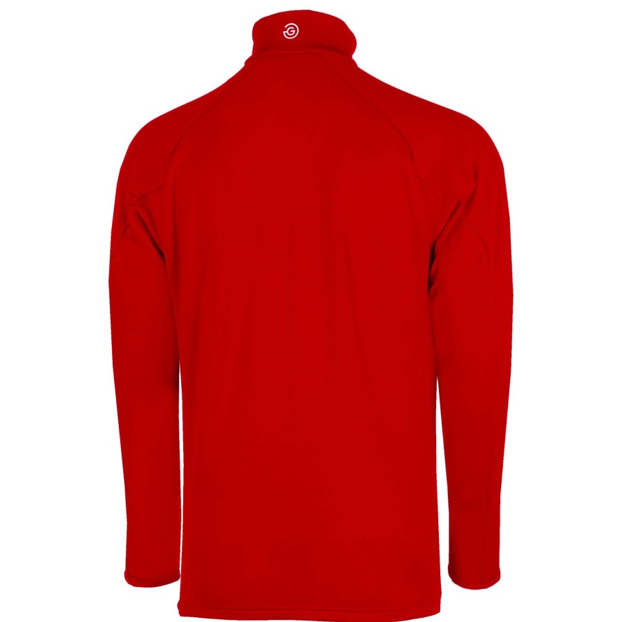 Mid Layers * | Galvin Green Drake Insula Golf Pullover G7832 Red - 22