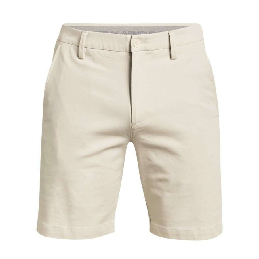 Shorts * | Under Armour Chino Golf Shorts 1370088 Summit White 110