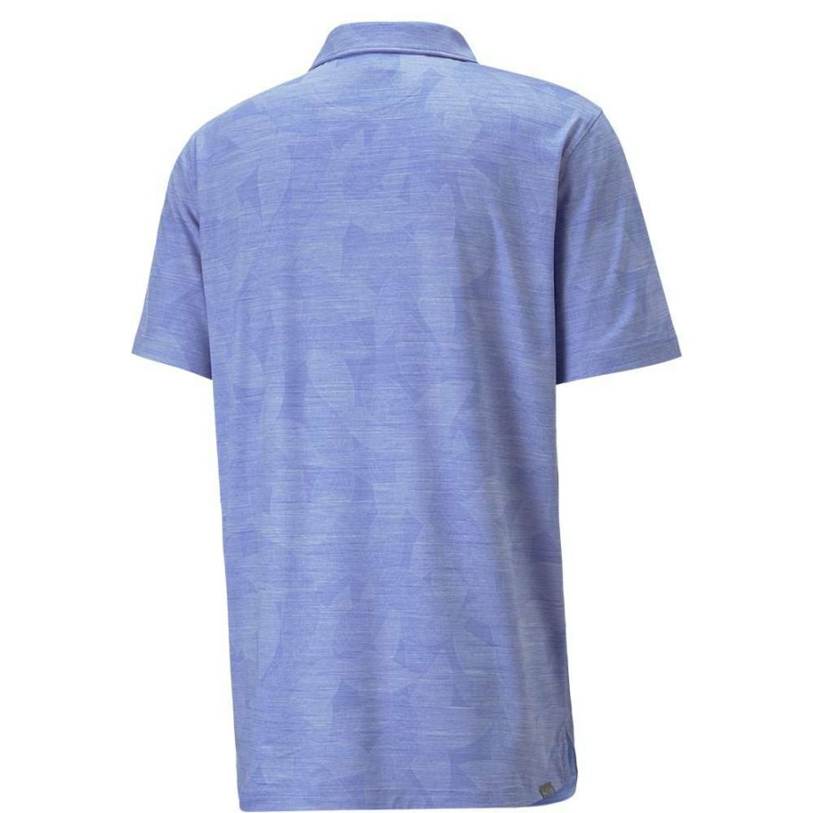 Shirts * | Puma Leaflet Golf Polo Shirt 535445 Lavender Pop Heather 02