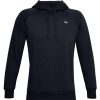 Mid Layers * | Under Armour Rival Fleece Golf Hoodie 1357092 Black 001