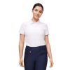 Polo Shirts * | Rohnisch Ladies Miriam Structured Golf Polo Shirt 111537 Pure White