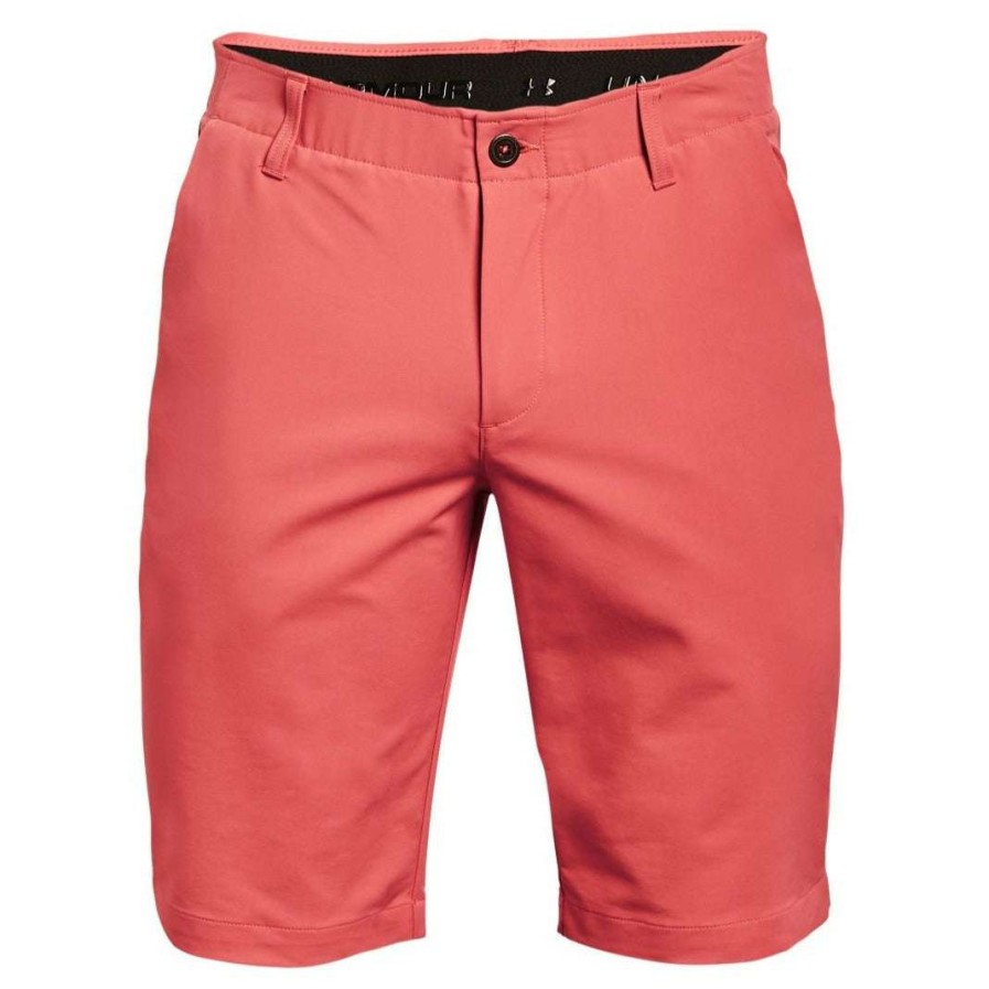 Shorts * | Under Armour Performance Tapered Golf Shorts 1342240 Venom Red 690