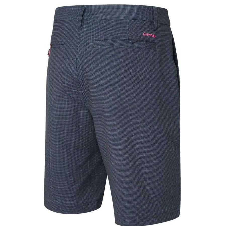 Shorts * | Ping Pendle Golf Shorts P03535 Navy Multi 2L5