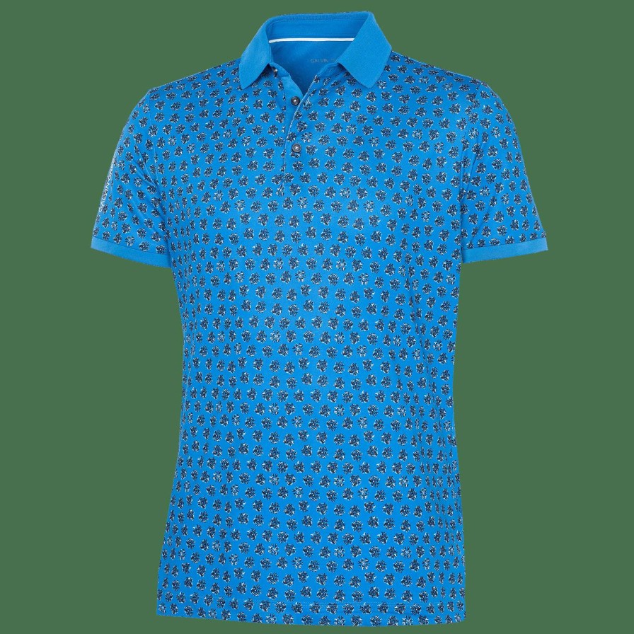 Shirts * | Galvin Green Murphy Golf Polo Shirt G1371 Blue Bell 63