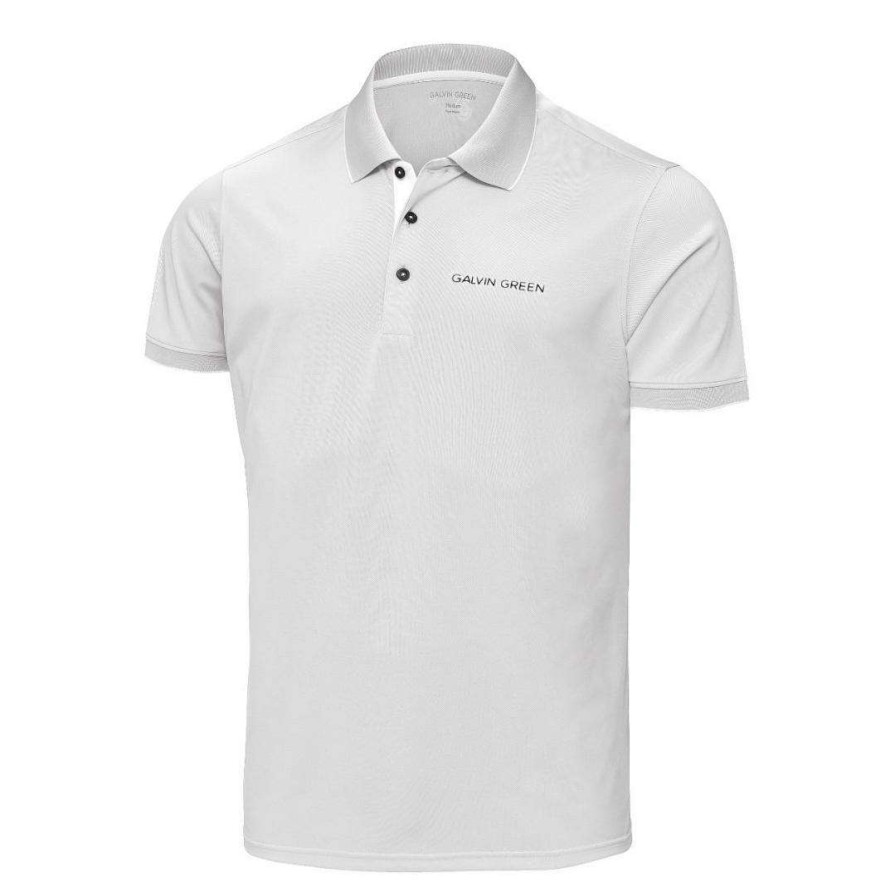 Shirts * | Galvin Green Marty-Tour Golf Shirt S7766 Antartica/White - 07