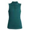 Polo Shirts * | Rohnisch Ladies Rumi Sleeveless Golf Polo Shirt 111010 Deep Teal S241