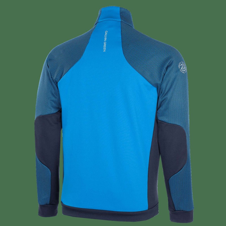 Mid Layers * | Galvin Green Donald Insula Golf Midlayer G1345 Blue/Navy/White 63