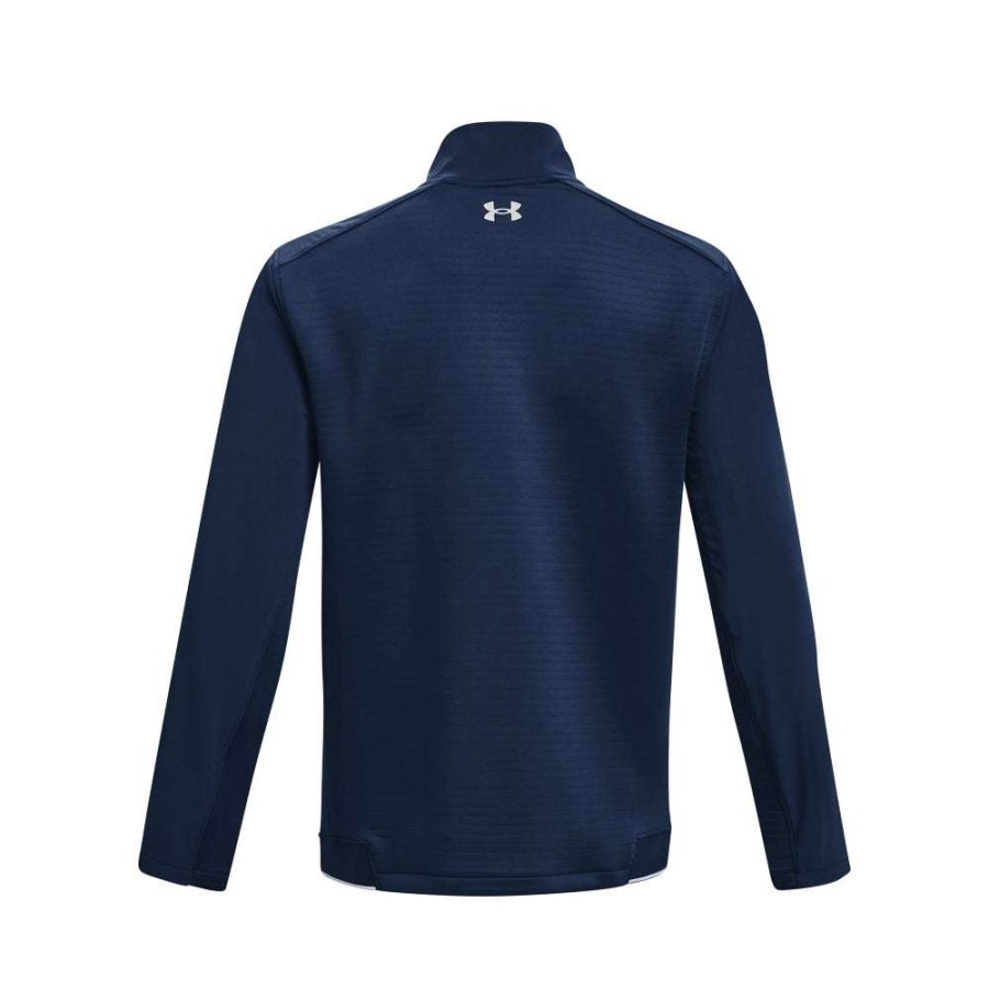 Mid Layers * | Under Armour Storm Daytona 1/2 Zip Golf Top 1373409 Academy/Reflective 408