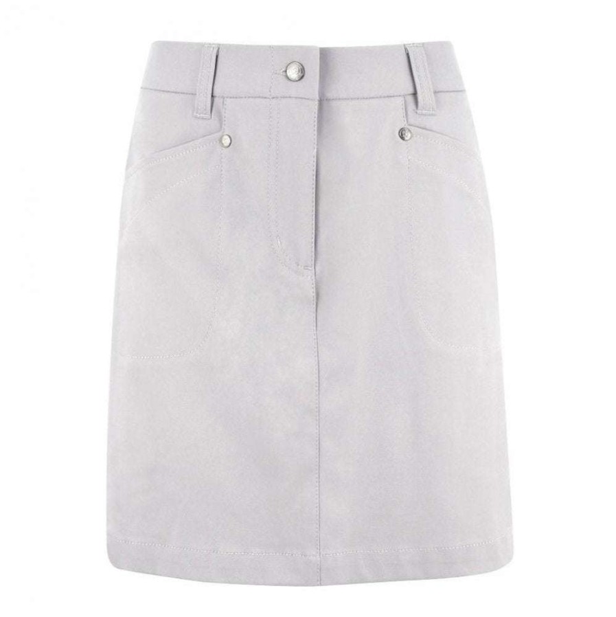 Shorts & Skorts * | Daily Sports Ladies Lyric Golf Skort 45Cm 243/259 Grey 111