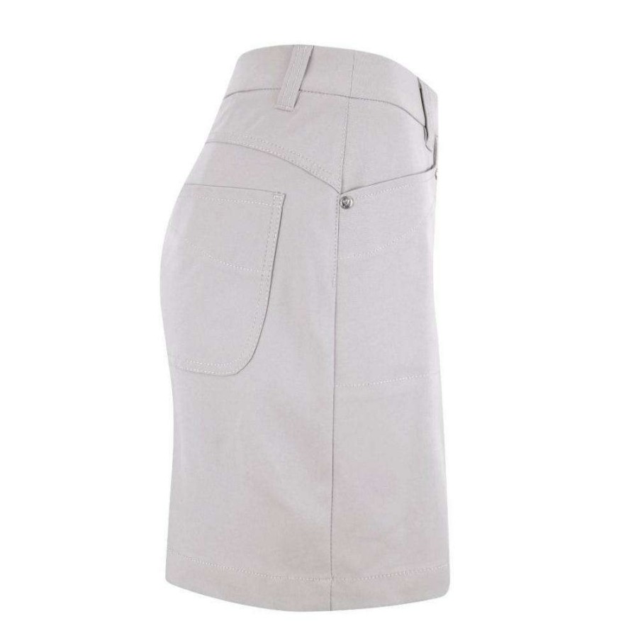 Shorts & Skorts * | Daily Sports Ladies Lyric Golf Skort 45Cm 243/259 Grey 111