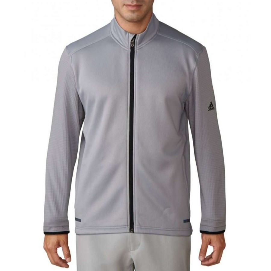 Mid Layers * | Adidas Climaheat Golf Jacket Bc6774 Mid Grey