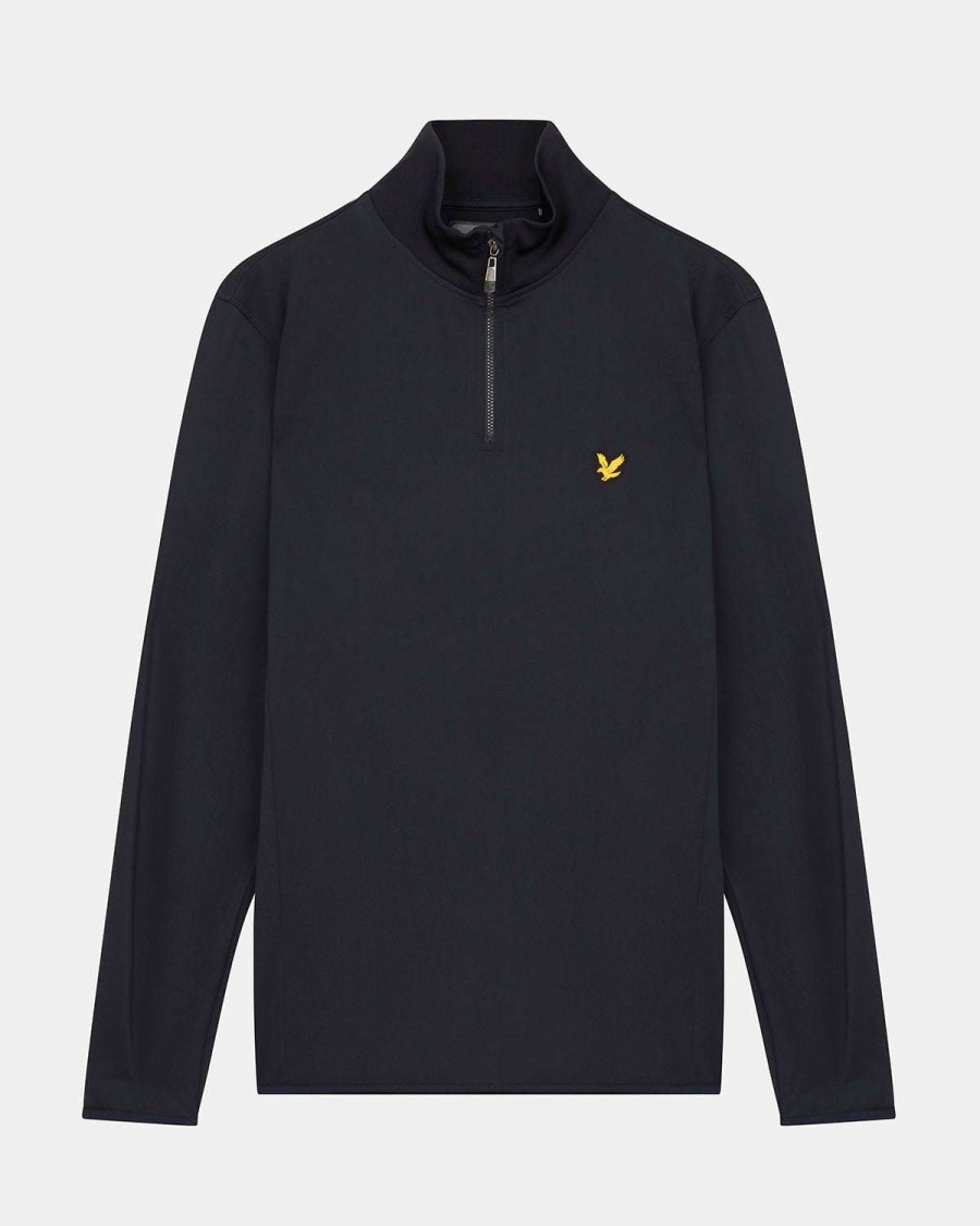 Mid Layers * | Lyle & Scott Tech Golf Mid Layer Ml1760G Dark Navy Z271