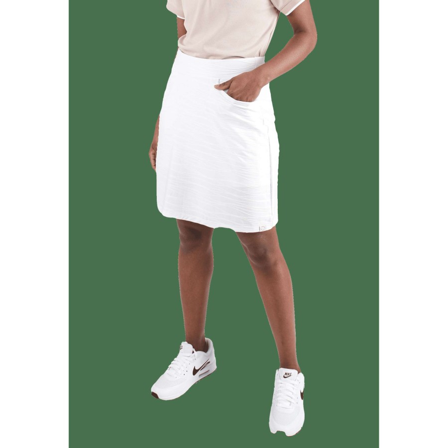 Shorts & Skorts * | Rohnisch Ladies Jodie Golf Skort 110971 White