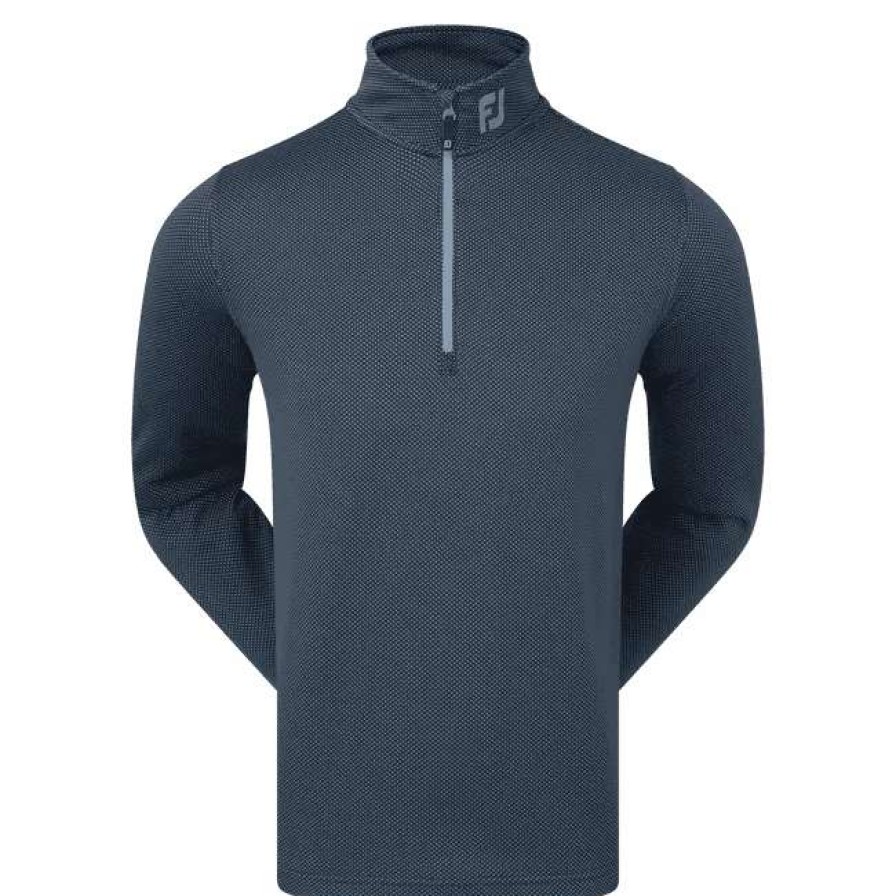 Mid Layers * | Footjoy Thermoseries Golf Mid Layer 88812 Charcoal/Grey