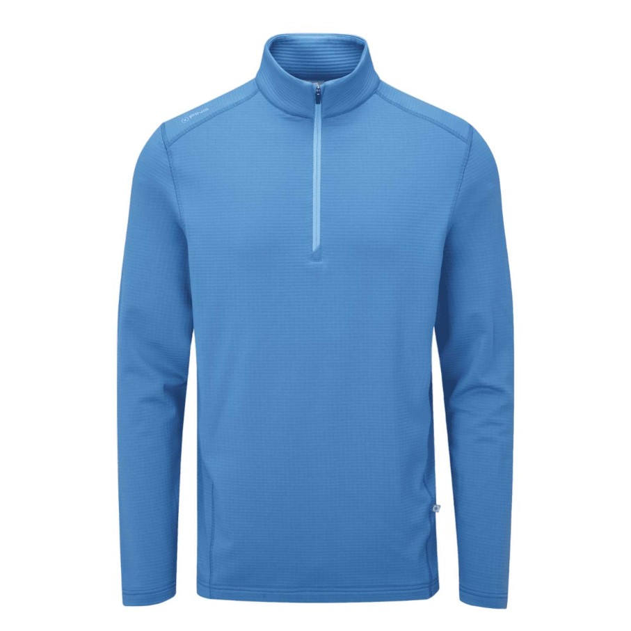 Mid Layers * | Ping Edwin 1/2-Zip Golf Top P03527 Danube 767