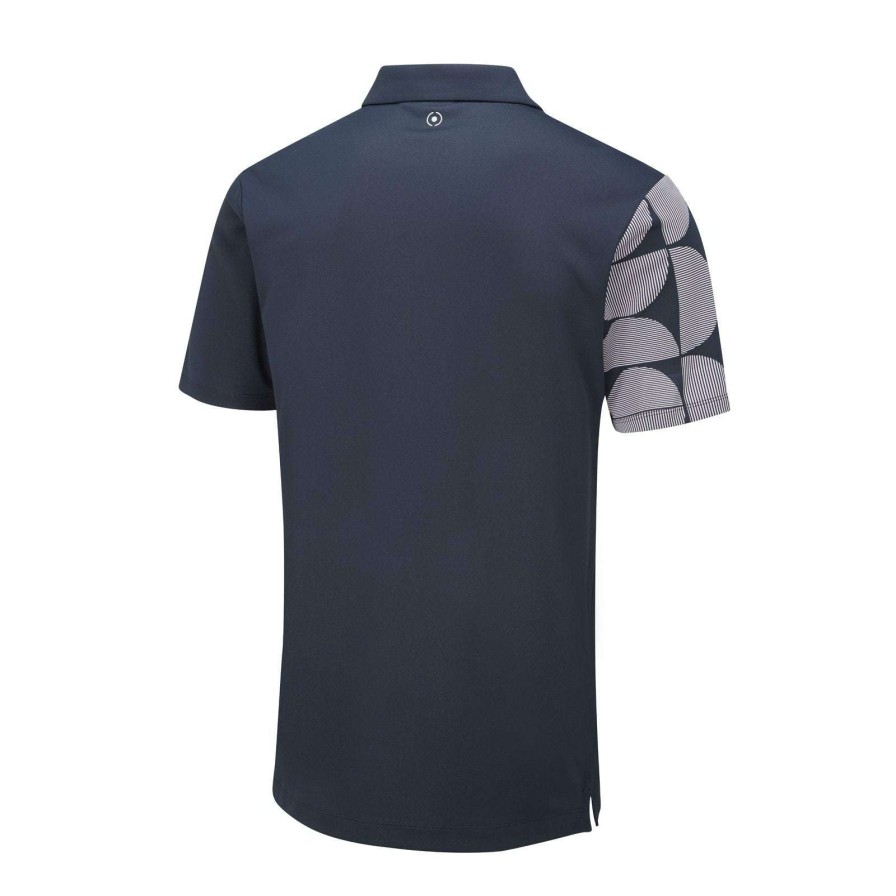 Shirts * | Ping Elevation Golf Polo Shirt P03568 Navy N125