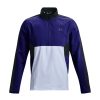 Mid Layers * | Under Armour Storm Windstrike 1/2-Zip Golf Pullover 1370156 Bauhaus Blue/Oxford Blue 456