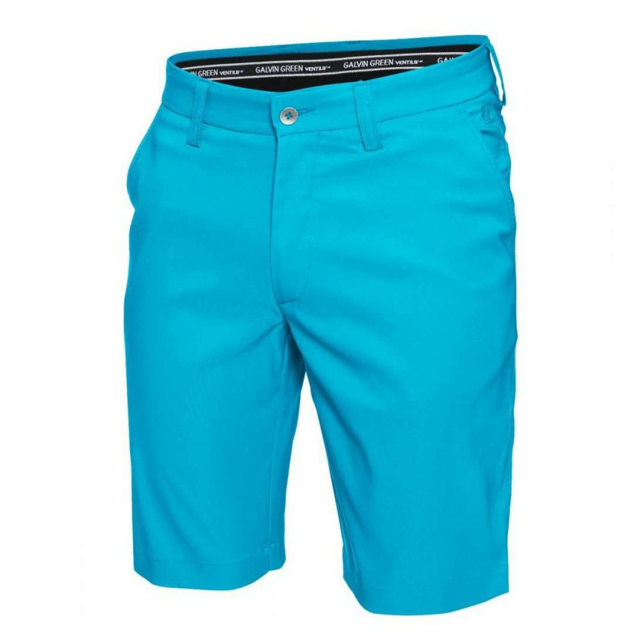 Shorts * | Galvin Green Parker Ventil8 Plus Golf Shorts G7584 River Blue