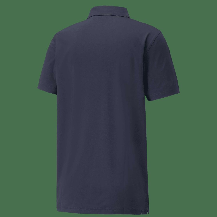 Shirts * | Puma Canyon Golf Polo Shirt 532977 Navy Blazer/Ski Patrol 08