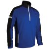 Mid Layers * | Sunderland Nevada Zip Golf Windshirt Sunmw86 Electric Blue/Black/White