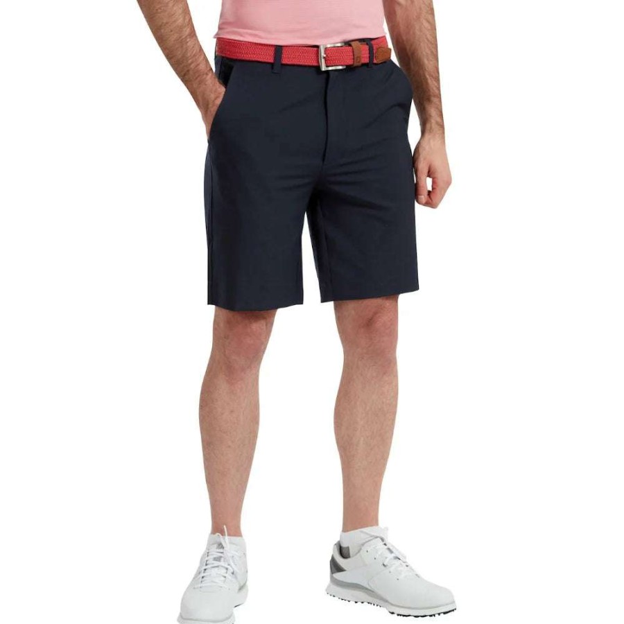 Shorts * | Footjoy Performance Golf Shorts 90179 Navy