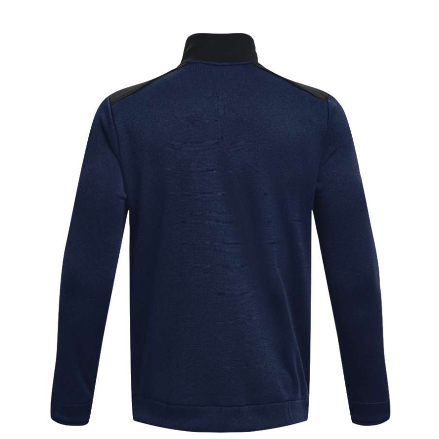 Mid Layers * | Under Armour Storm Novelty Golf Sweater 1373415 Navy 408