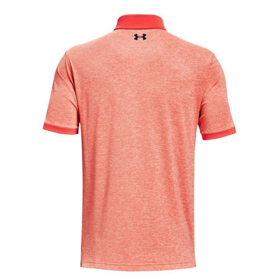 Shirts * | Under Armour Playoff 2.0 Heather Golf Polo Shirt 1367864 Rush Red/Rush Red Tint 820