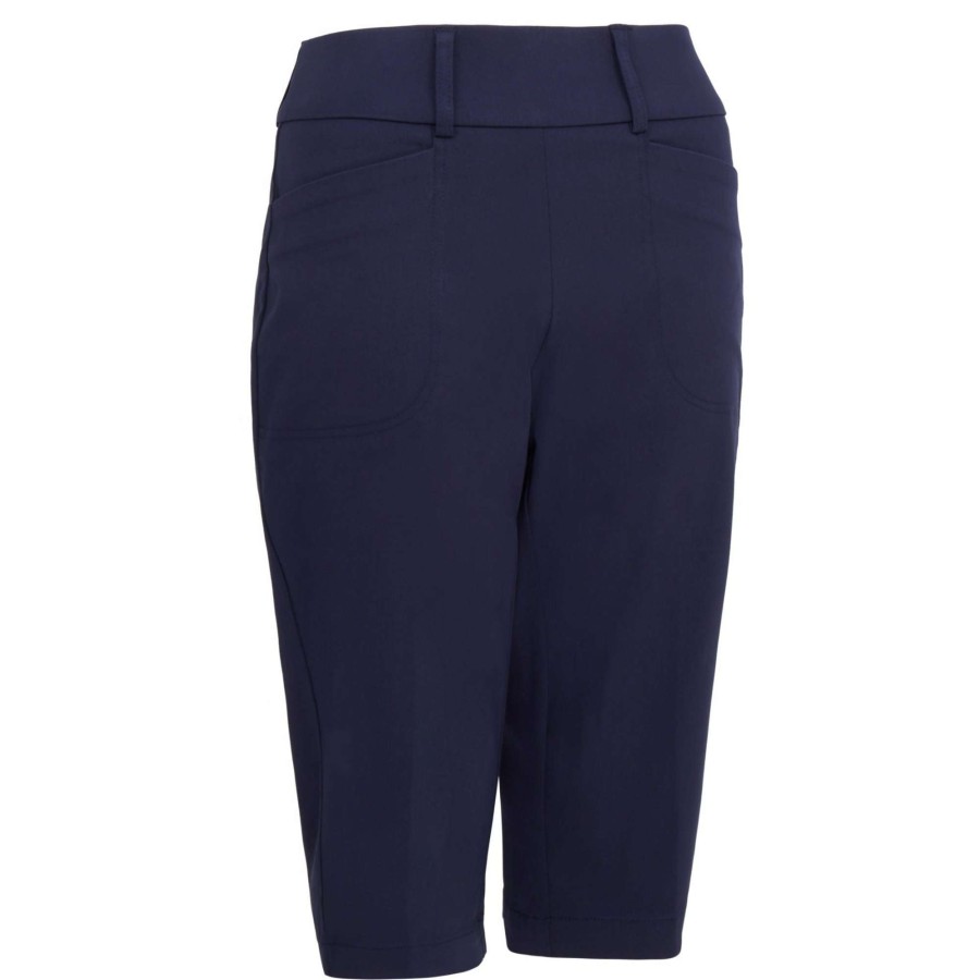 Shorts & Skorts * | Callaway Ladies Truesculpt Pull On Golf Shorts Cgbsb0X1 Peacoat 410