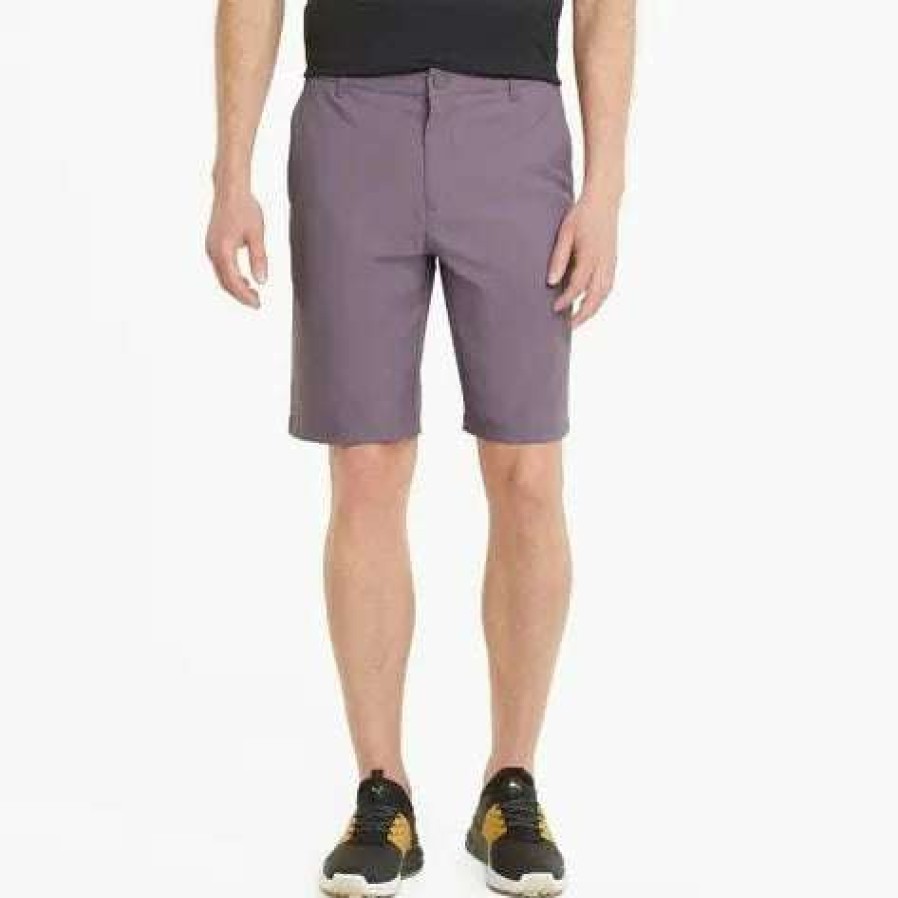 Shorts * | Puma Jackpot Golf Shorts 599246 Purple Charcoal 42