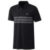 Shirts * | Adidas Core Left Chest Golf Shirt Gm0321 Black/Grey Five