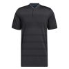 Shirts * | Adidas Statement Seamless Primeknit Golf Polo Shirt H61758 Carbon/Black